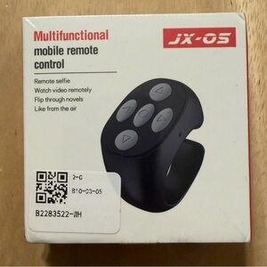 JX-05 Multifunctional Mobile Remote Control - Black
